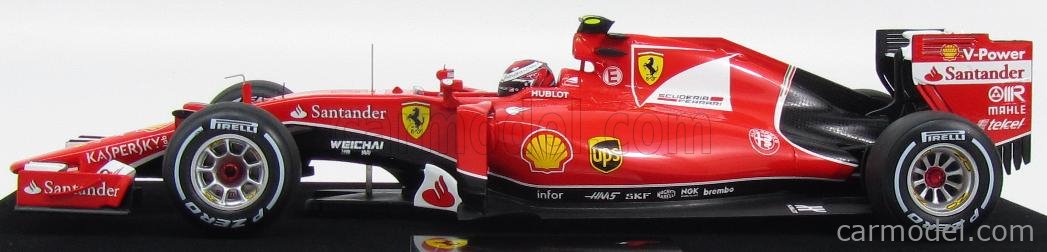 Ferrari Sf15-T K.Raikkonen 2015 N.7 2Nd Bahrain Gp 1:18 Looksmart LS18F102 