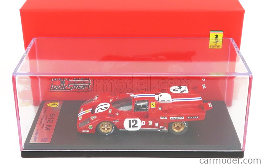 LOOKSMART LSLM019 Scale 1/43 | FERRARI 512M TEAM N.A.R.T. NORTH ...