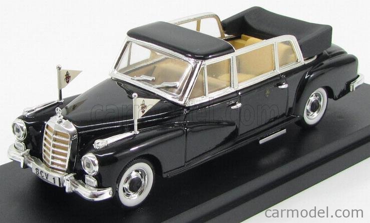 Miniature Rio 1/43 - Mercedes 300D Limousine 1960 - Pape Jean XXIII - Modèle LE7127 100/P