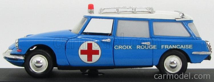 RIO-MODELS SL076 Scale 1/43 | CITROEN ID19 BREAK AMBULANCE FRENCH RED ...