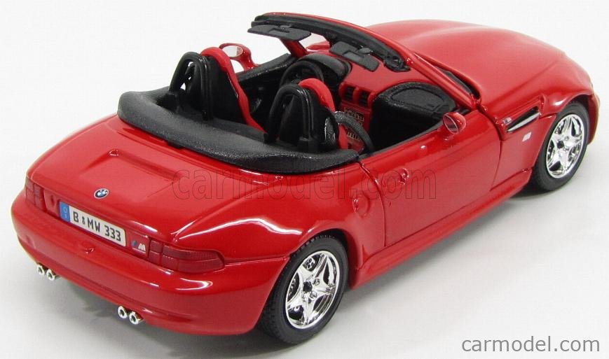 BURAGO 18-22030R Scale 1/24 | BMW Z3 M ROADSTER 1996 RED