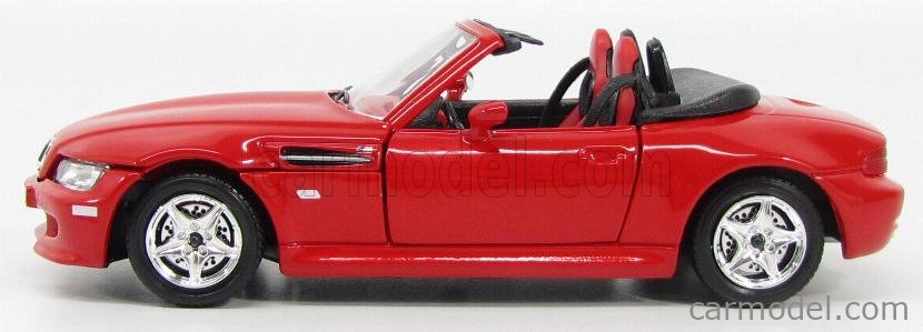BURAGO 18-22030R Scale 1/24 | BMW Z3 M ROADSTER 1996 RED