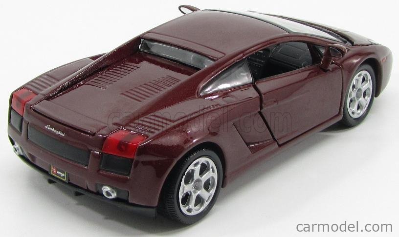 Burago 1/24 – Lamborghini Gallardo Jaune Métallisé, Voiture Miniature En Diecast
