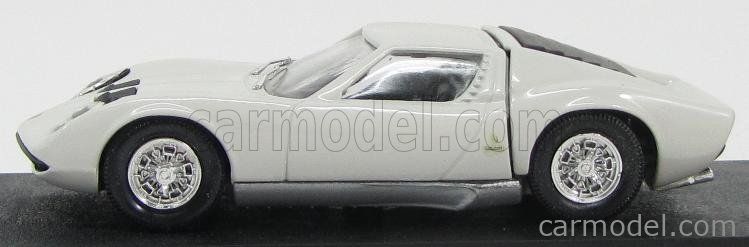 RIO-MODELS R8-WH Scale 1/43 | LAMBORGHINI MIURA S 1968 WHITE