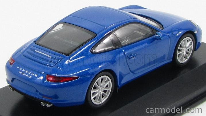 Porsche 911 991 Carrera S Coupe Blue Museum Edition WELLY 1 43 MAP01994614 for sale online 