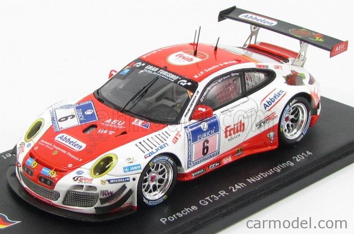 SPARK-MODEL SG155 Scale 1/43 | PORSCHE 911 997-2 GT3 R TEAM FRIKADELLI ...