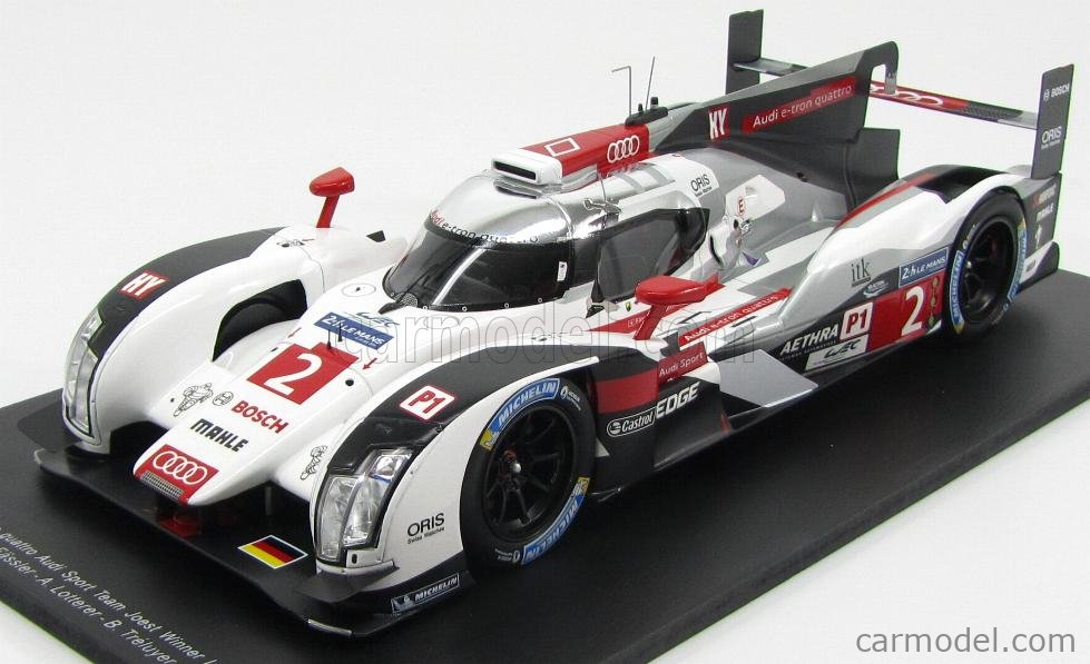 AUDI - R18 E-TRON QUATTRO DIESEL 4.0L TURBO V6 TEAM AUDI SPORT JOEST N 2  WINNER 24h LE MANS 2014 A.LOTTERER - M.FASSLER - B.TRELUYER