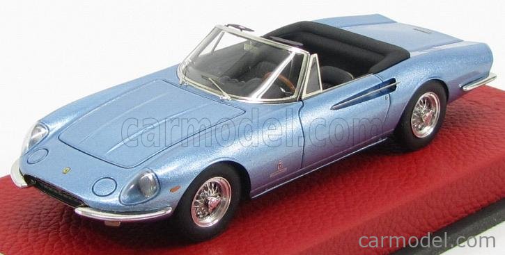 Miniature 1/43 Kess Model – Ferrari 365 California Spider Closed 1966 – Bleue