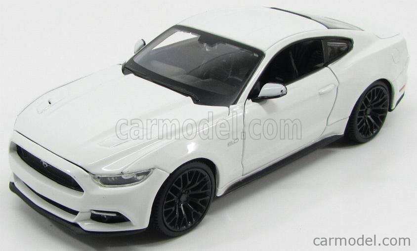 Modèle Réduit Welly 1:24 – Ford Mustang Coupe 5.0 GT 2015 Rouge – Référence WE24062R – Neuf