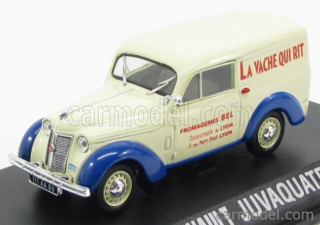 Renault Juvaquatre Miniature La Vache Qui Rit - Publicitaire Atlas - Occasion