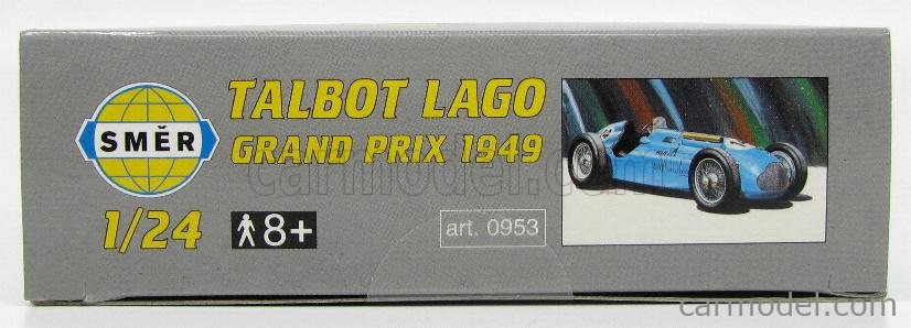 OVP SMER Talbot Lago Grand Prix 1949 0953 Formel 1 Rennwagen Bausatz 1:24