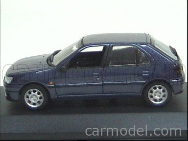 Minichamps 1:43 Peugeot 306 2-Türer Baujahr 1995 grün metallic