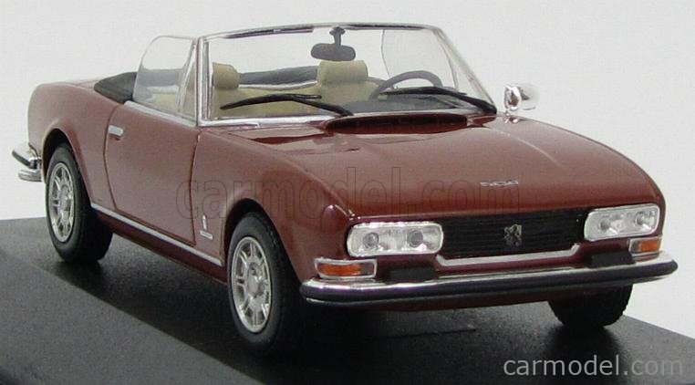 Peugeot 504 Cabriolet 1974 Brun Doré Métallisé 1/43 Minichamps 400112131