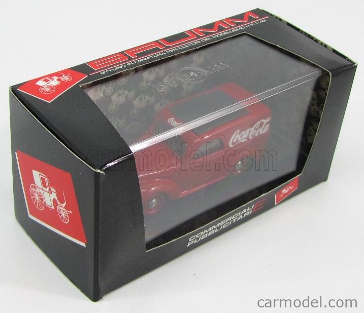 Fiat 500 C Furgoncino 'Coca-Cola' - Brumm
