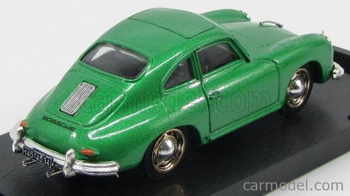 【送料0円】 BRUMM R119 Scale 1/43 | PORSCHE 356 COUPE 1952 GREEN MET ミニカー