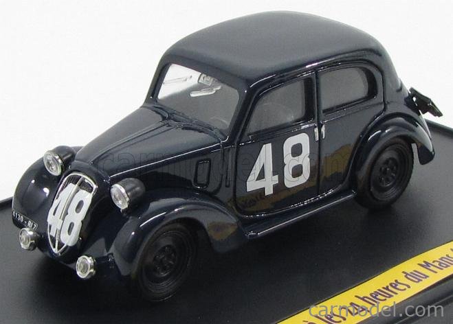 Brumm Prom S03 16 Scale 1 43 Simca 8 Team Victor Camerano N 48 24h Le Mans 1938 V Camerano R Robert Black