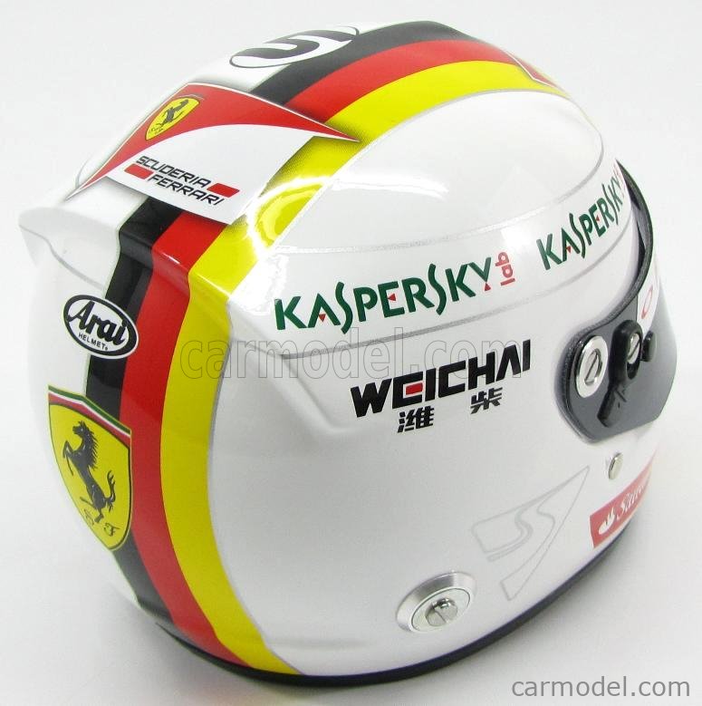 MINI HELMET 70240015 Masstab 1/2 ARAI HELMET F1 SF15T FERRARI 2015