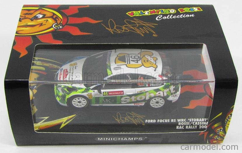 MINICHAMPS 400088146 Scale 1/43 | FORD ENGLAND FOCUS RS 07 WRC STOBART ...