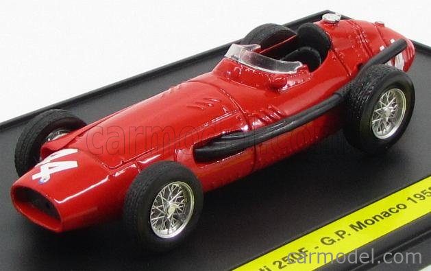 BRUMM PROM MI002 Echelle 1/43 | MASERATI F1 250F N 44 MONACO GP 1958 MARIA TERESA DE FILIPPIS - LA PRINCIPESSA DEL BRIVIDO RED