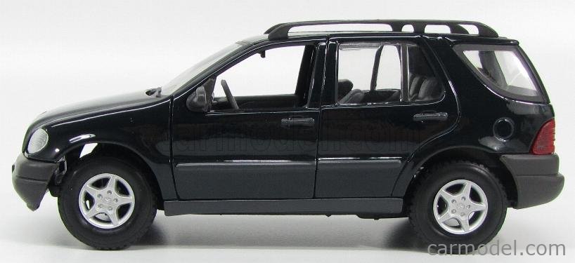 MAISTO 31947BK Scale 1/24 | MERCEDES BENZ M-CLASS ML320 1997 BLACK MET