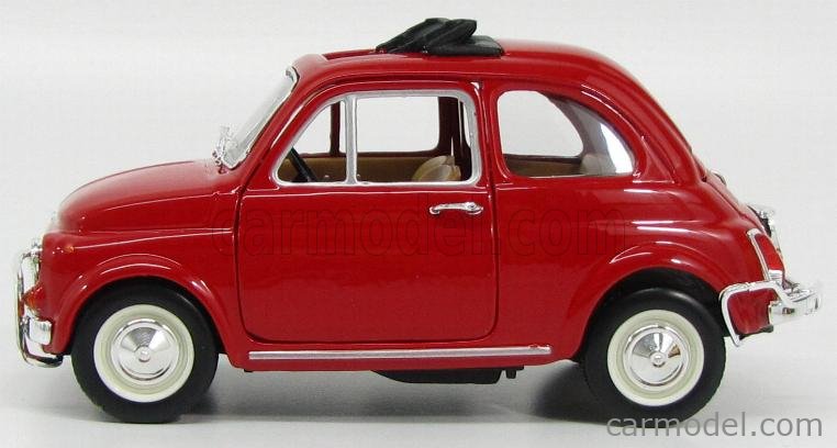 Fiat 500 L 1968 Scala 1:24 • Rossa BURAGO - 390796