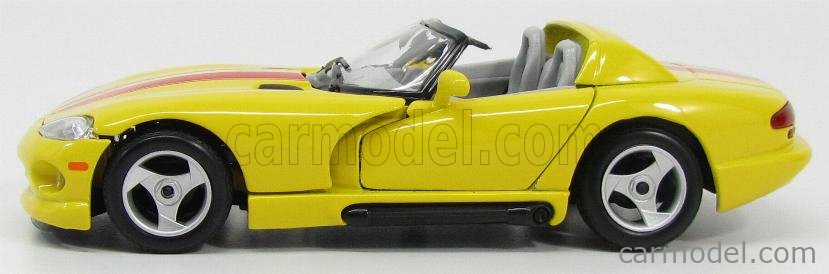 Burago Gold Collection 1/18 – Dodge Viper SRT/10 Cabriolet Rouge – Occasion Boîte Abîmée
