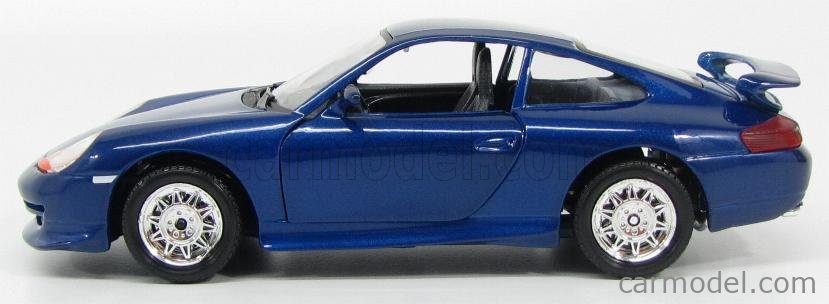 【レビューを書けば送料当店負担】 | 1/24 Scale 18-22084BL BURAGO PORSCHE COUPE GT3 996 911 ミニカー
