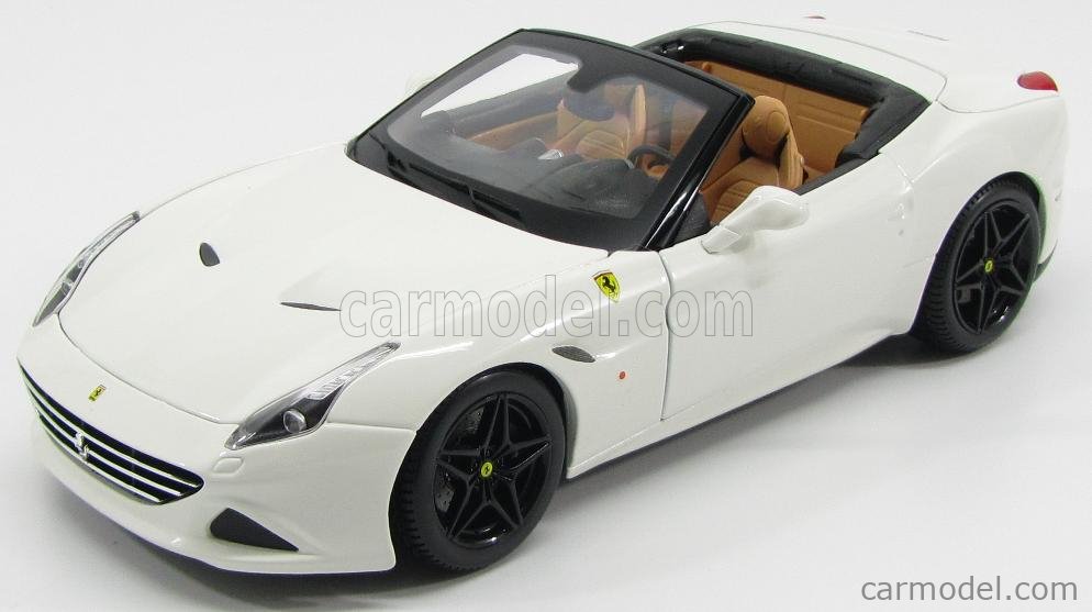 New Burago 1/18 For Ferrari California T Metal Diecast Car Model  White/Red/Black/Blue