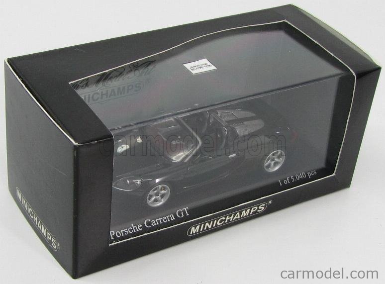 MINICHAMPS 430060230 Scale 1/43 | PORSCHE CARRERA GT 2001 BLACK