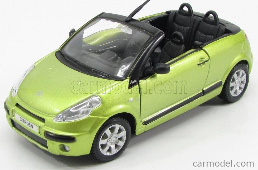 BURAGO 18-22096GR Scale 1/24 | CITROEN C3 PLURIEL CABRIOLET OPEN 2008 ...