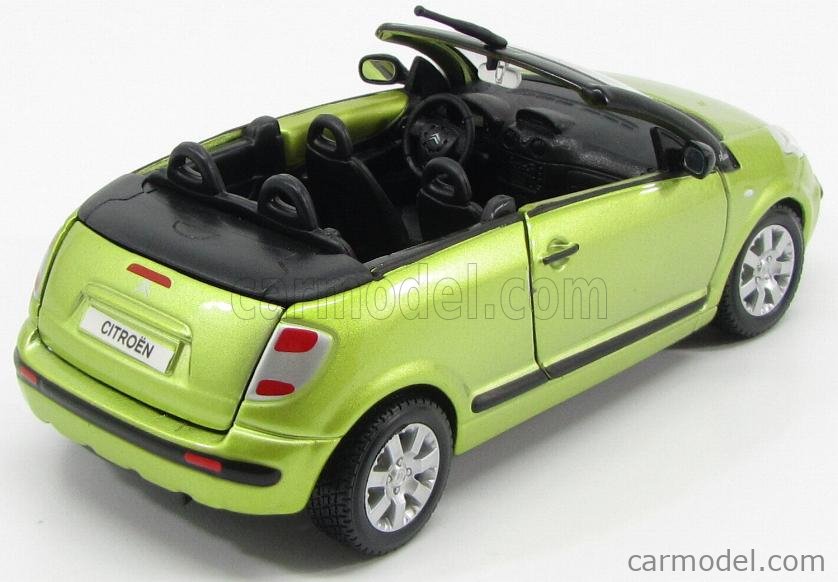 BURAGO 18-22096GR Scale 1/24 | CITROEN C3 PLURIEL CABRIOLET OPEN 2008 ...