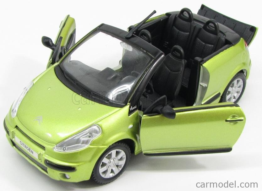 BURAGO 18-22096GR Scale 1/24 | CITROEN C3 PLURIEL CABRIOLET OPEN 2008 ...