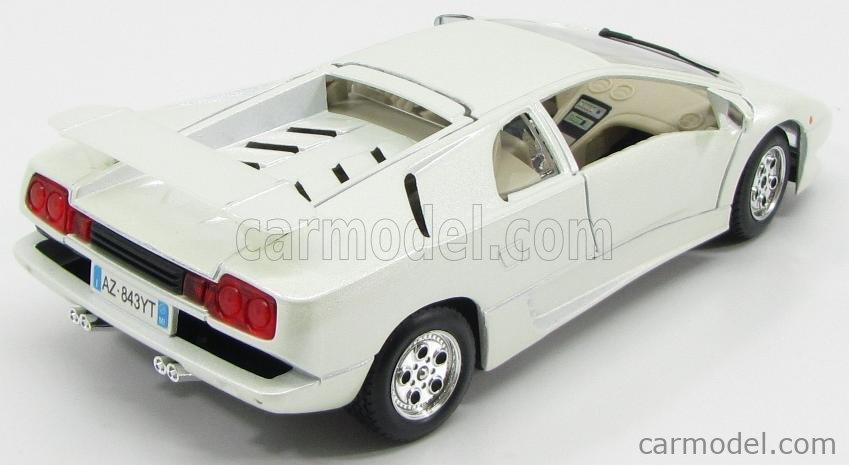 Burago 1/18 - Lamborghini Diablo 1990 - Miniature Occasion Avec Boîte