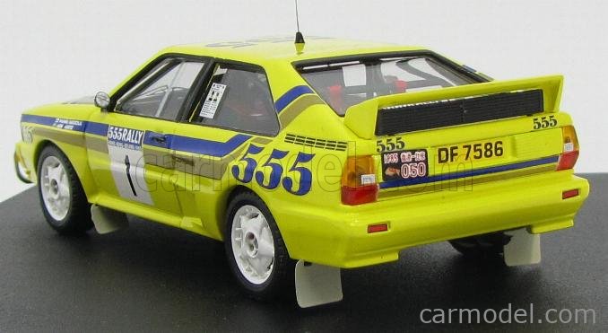 Sun Star 1/18 Scale 4255 - Audi Quattro A2 - #1 Winner Beijing Rally 1986