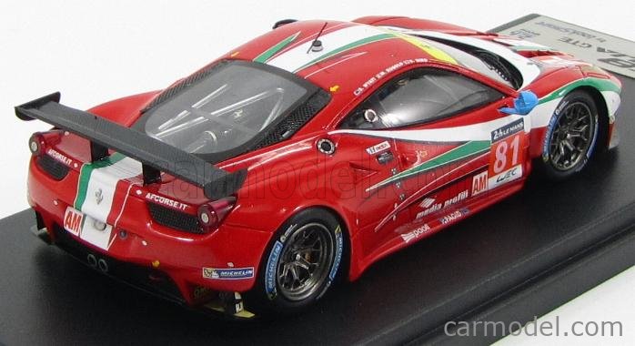 LOOKSMART - FERRARI - 458 ITALIA GT2 4.5L V8 TEAM AF CORSE N 81 24h LE Mans 2014 S Wyatt M Rugolo S Bird