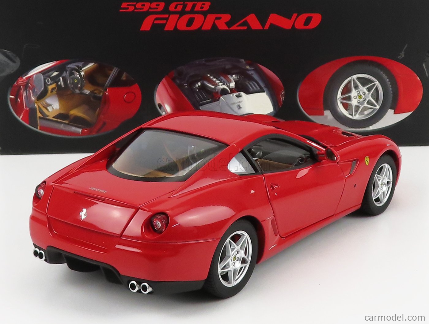 MATTEL HOT WHEELS J2917-0510 Scale 1/18 | FERRARI 599 GTB