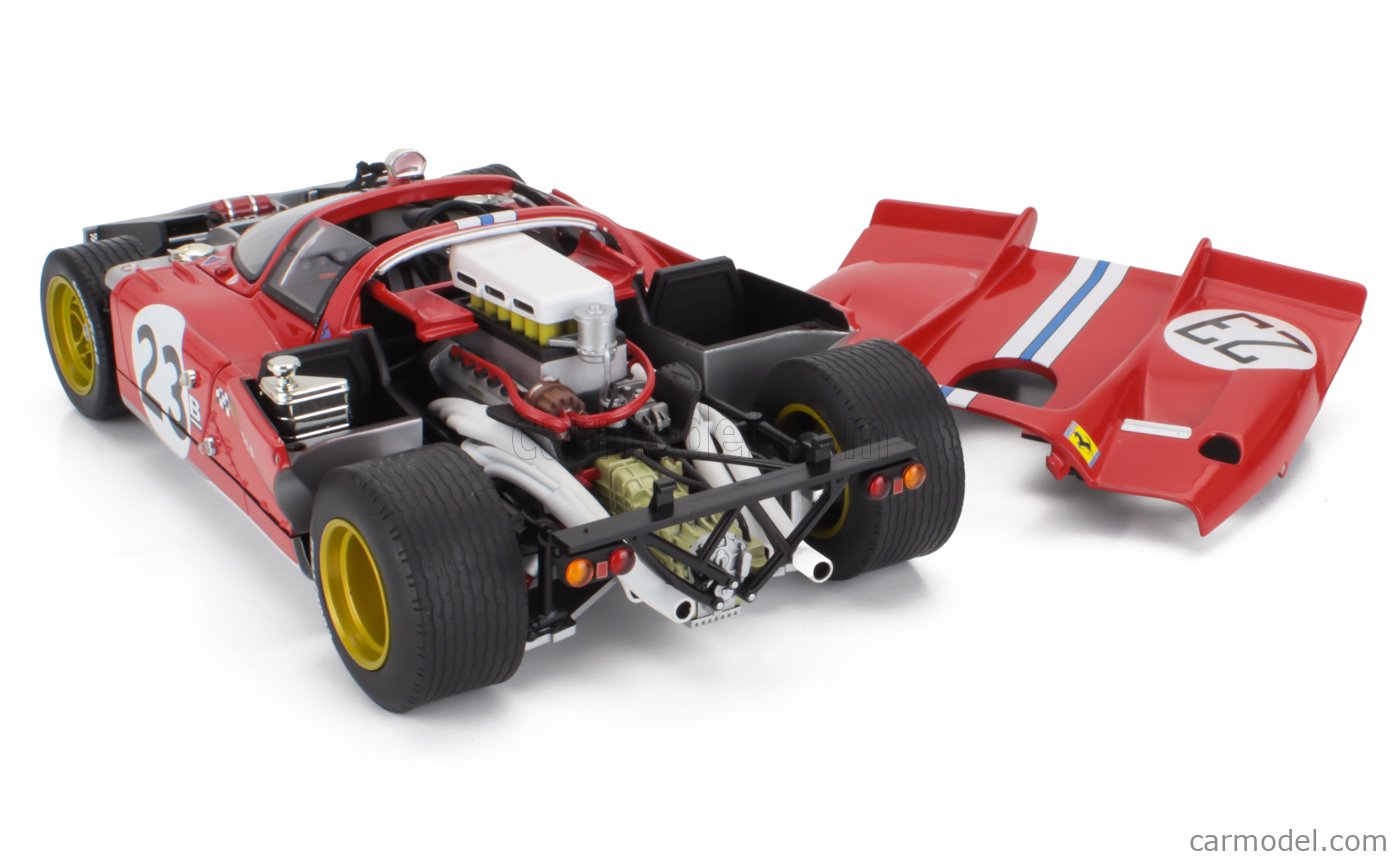 MG-MODEL 512S-26 Scale 1/43 | FERRARI 512S SPIDER N 35 24h LE MANS 1970