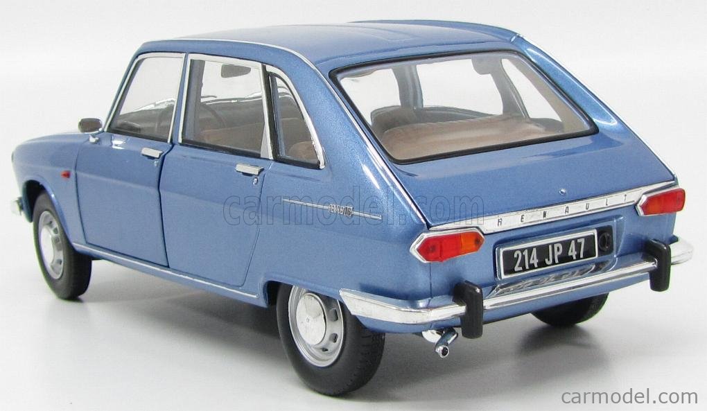 1967 Renault 16 negro 1/18 modelo de coche a presión por Norev NOREV