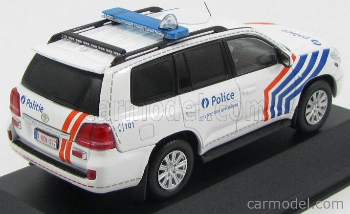 J-collection jc297 toyota land cruiser 200 Belgium federal police 2012 to 1/43 ° 