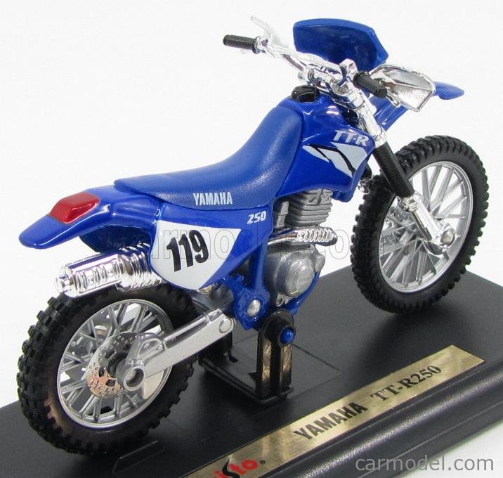 Miniatura Yamaha Ttr 250 Trilha Motocross 1/18 Maisto Moto - A.R