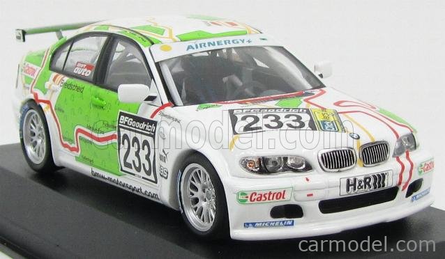 Miniature Minichamps 1:43 - BMW 320i E46 #233 - VLN Nürburgring 2005 - Priaulx/Muller