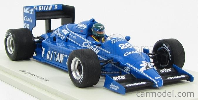 Spark 1/43 Ligier JS25 #26 2nd Australian GP 1985 Jacques