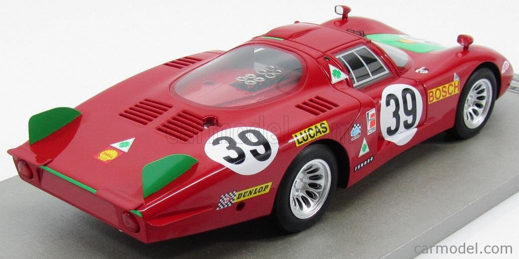 TECNOMODEL TM18-08C Scale 1/18 | ALFA ROMEO 33/2 LONG TAIL N