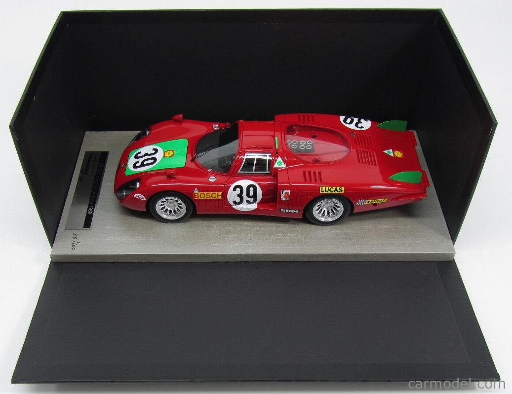 1/43 Tecnomodel Exclusive Alfa Romeo 33/2 Stradale 1967 in