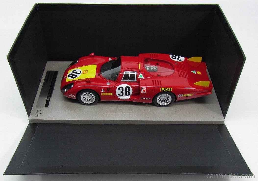 TECNOMODEL TM18-08B Scale 1/18 | ALFA ROMEO 33/2 LONG TAIL N 38 5th 24h ...