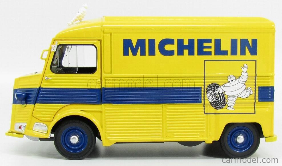 SOLIDO 1850002 Scale 1/18 | CITROEN HY VAN MICHELIN 1962