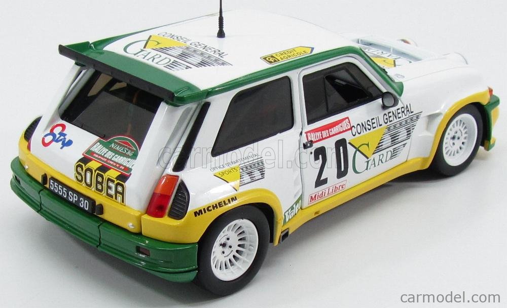Francois Chatriot Michel Perin Renault Maxi 5 Turbo Rallye des