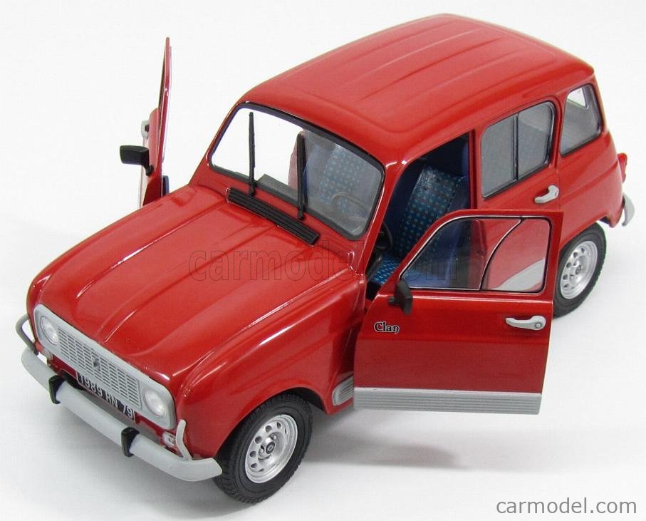 Modèle Réduit Renault 4L Solido à L'échelle 1/18 – Bon état Occasion