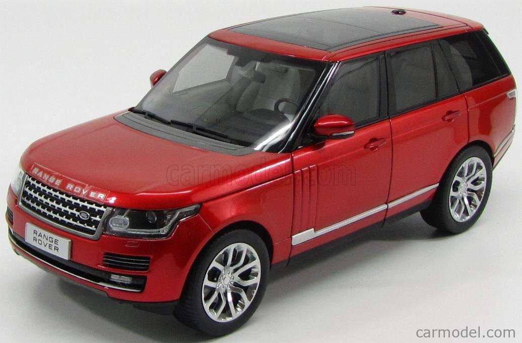 WELLY WE11006MB-RM Scale 1/18 | LAND ROVER RANGE L405 2014 RED MET