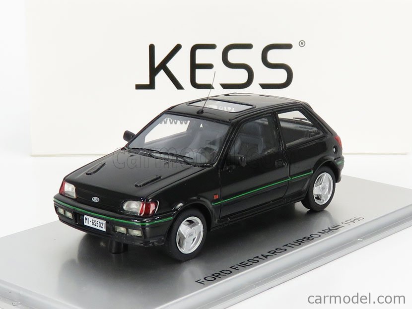 Ford Fiesta Rs Turbo Mkiii 19 Black Ed Lim Pcs 4 1 43 Kess Model Ks Toys Games Cars Trucks Vans